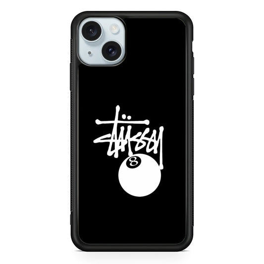 Stussy 8 Pool Ball iPhone 14 Case | Slim Rubber Case for iPhone 14