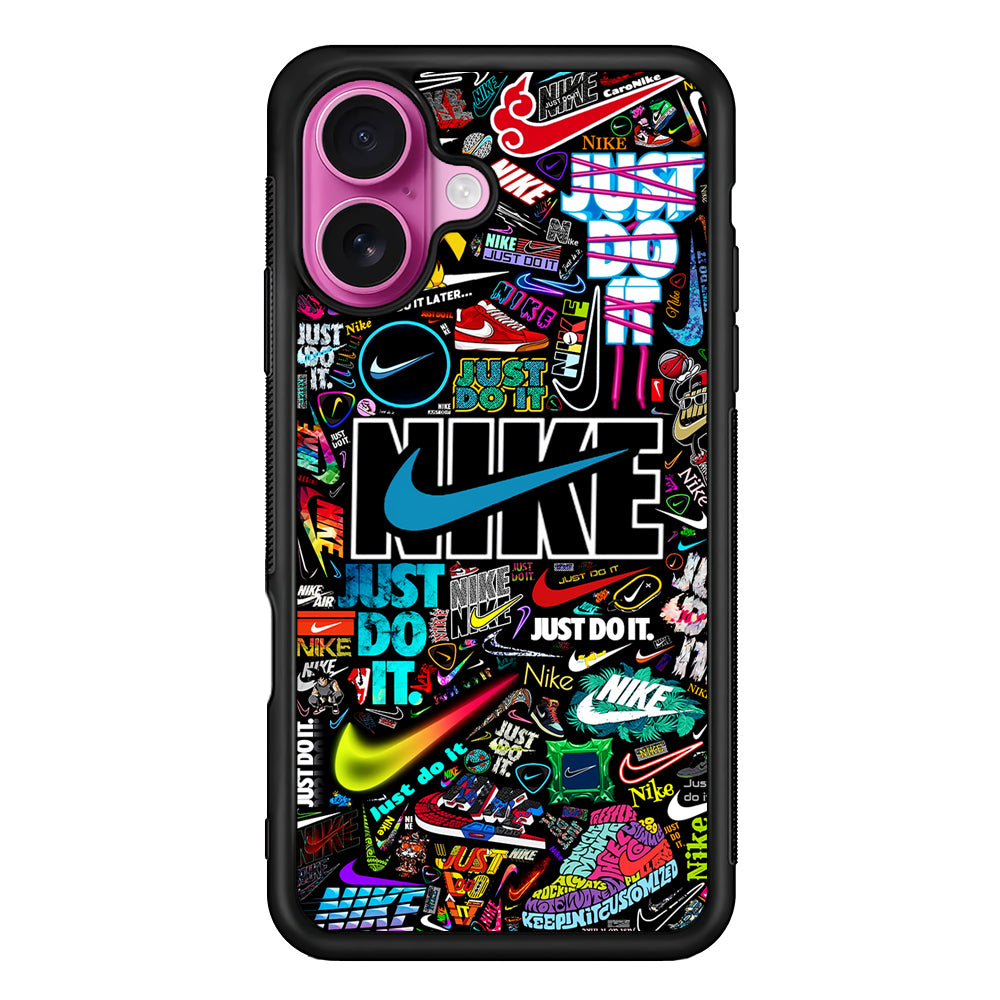 Cool Nike Logo Art iPhone 17 Case - Slim Rubber Case for iPhone 17