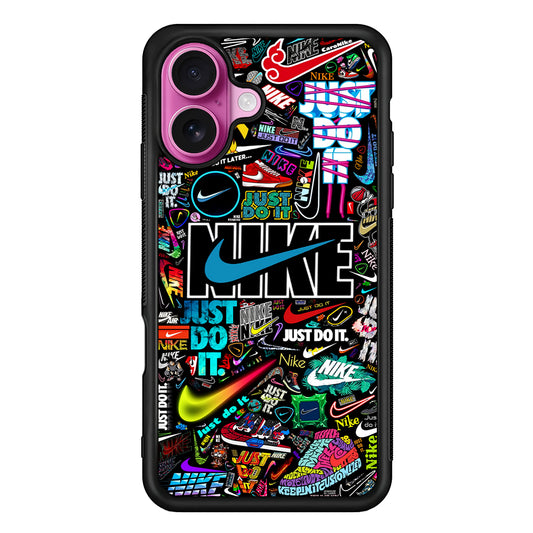 Cool Nike Logo Art iPhone 17 Case - Slim Rubber Case for iPhone 17