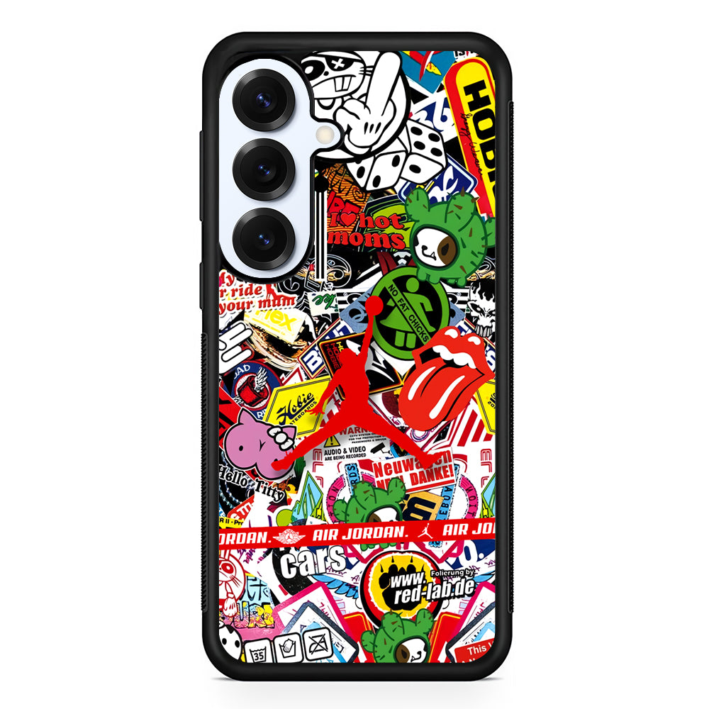 Air Jordan Mix Squad Samsung Galaxy S25 Plus Case | Durable Samsung Galaxy S25 Plus Phone Case