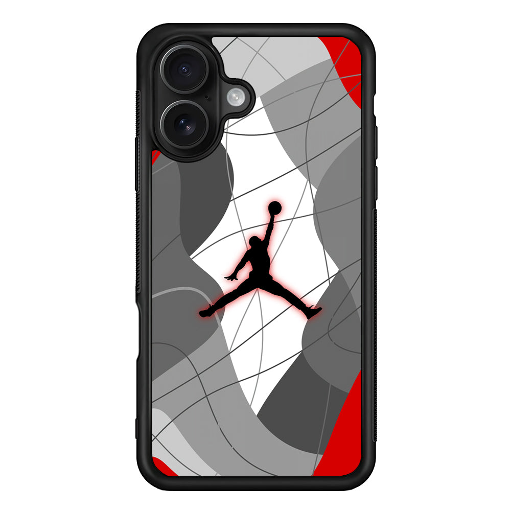 Air Jordan Line of Tradition iPhone 16 Case - Oxvistore