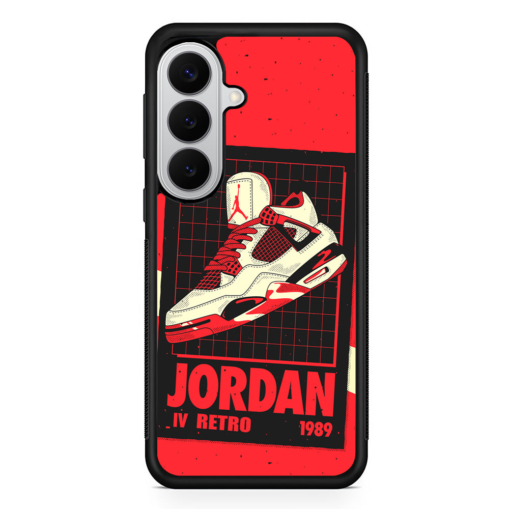 Air Jordan Poster from The Past Samsung Galaxy S26 Case | Slim Samsung Galaxy S26 Rubber Case
