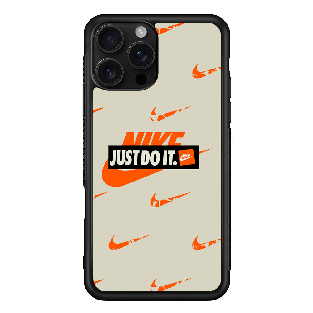 Nike Layer of Emblem iPhone 16 Pro Case - Stylish Protective Cover for iPhone 16 Pro