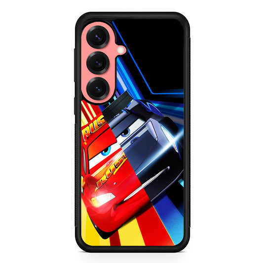 Lightning Mcqueen Car Poster Samsung Galaxy S25 Case | Protective Case for Samsung Galaxy S25