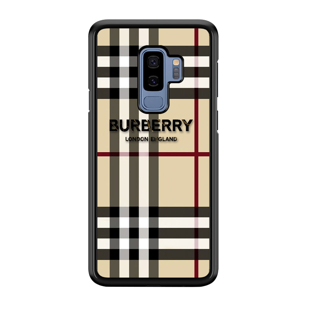 Burberry Cream Pattern Samsung Galaxy S9 Plus Case | Slim Rubber Case for Samsung Galaxy S9 Plus
