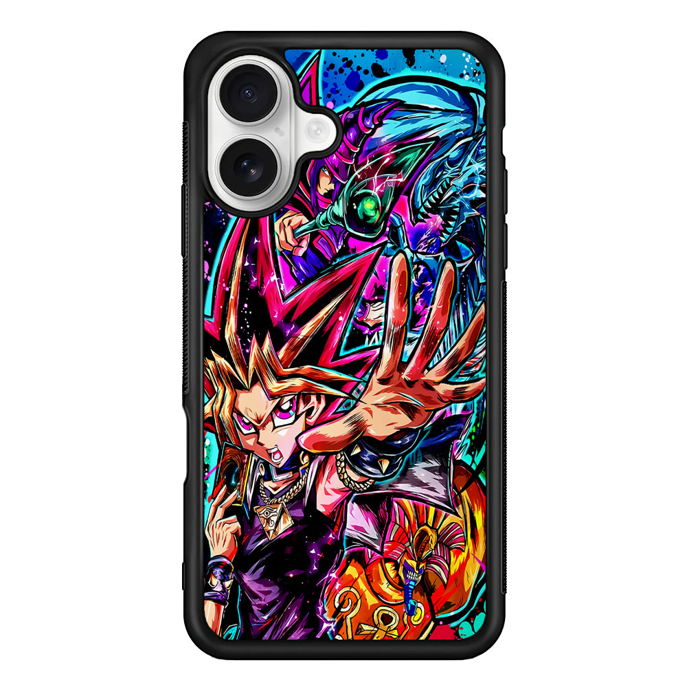 Yu-Gi-Oh Duel Monsters iPhone 16 Plus Case | Durable Protective Rubber Cover
