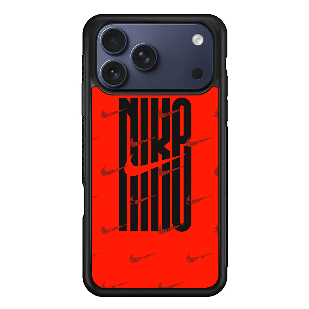 Nike Light Up The Red iPhone 17 Pro Max Case | Durable Rubber Case for iPhone 17 Pro Max