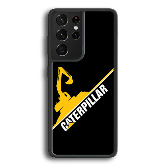 Caterpillar Built to Conquer Samsung Galaxy S23 Ultra Case | Slim Rubber Case for Samsung Galaxy S23 Ultra