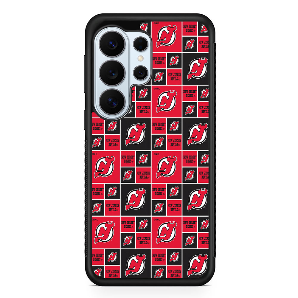New Jersey Devils Pattern Samsung Galaxy S26 Ultra Case | Protective Phone Cover