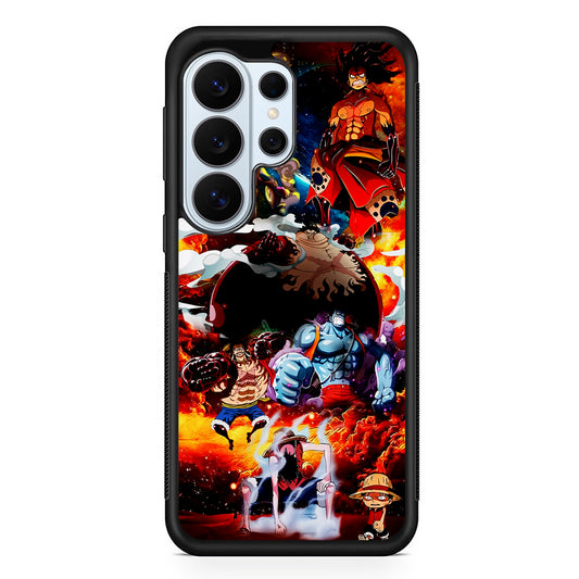 One Piece Luffy Transformation Samsung Galaxy S26 Ultra Case | Protective Phone Cover