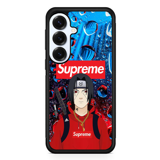 Supreme Itachi Flying Water Samsung Galaxy S25 Plus Case | Slim Rubber Case for Samsung Galaxy S25 Plus