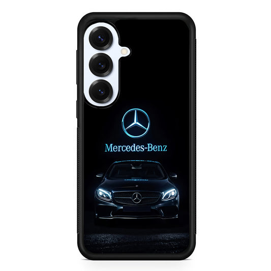 Mercedes-Benz Blue Dark Aesthetic Samsung Galaxy S25 Plus Case | Slim Rubber Case for Samsung Galaxy S25 Plus