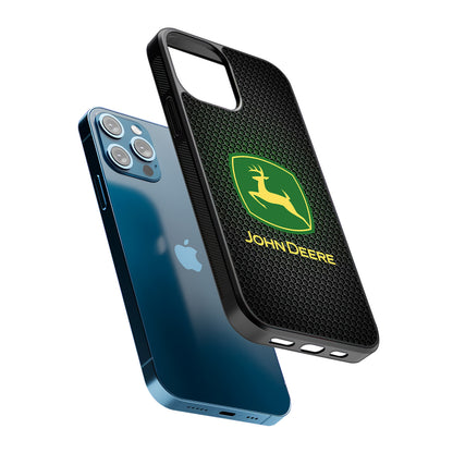 John Deere Fiber Illusion 2D Rubber Phone Case | Durable Phone Case