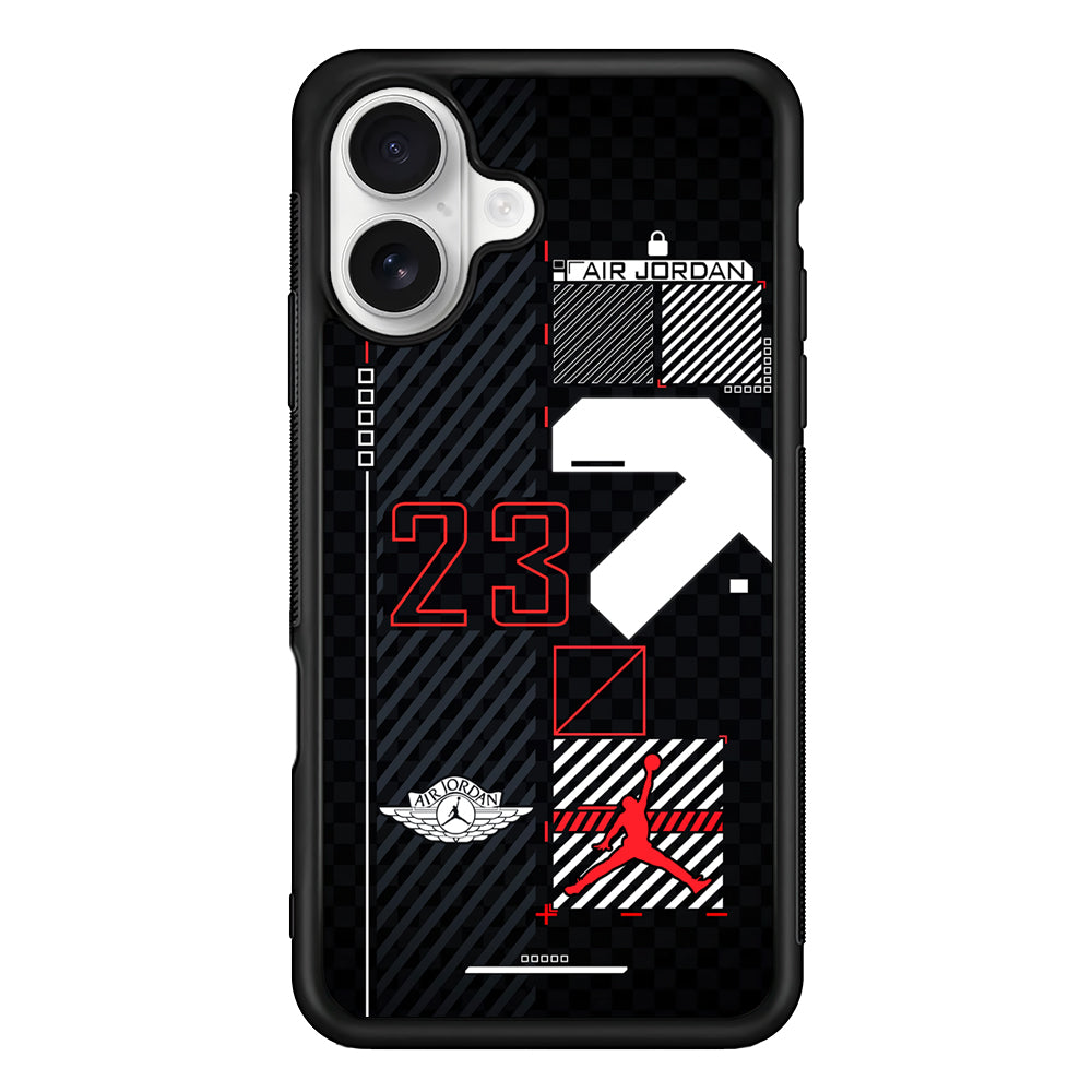 Air Jordan Robot Dome iPhone 16 Plus Case – Slim Fit Protective Phone Case
