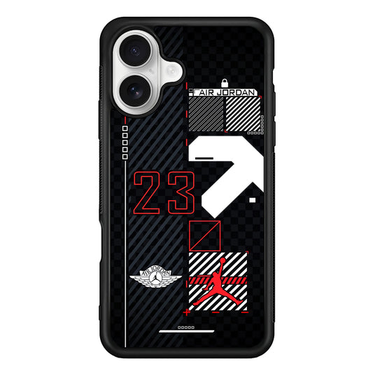 Air Jordan Robot Dome iPhone 16 Plus Case – Slim Fit Protective Phone Case