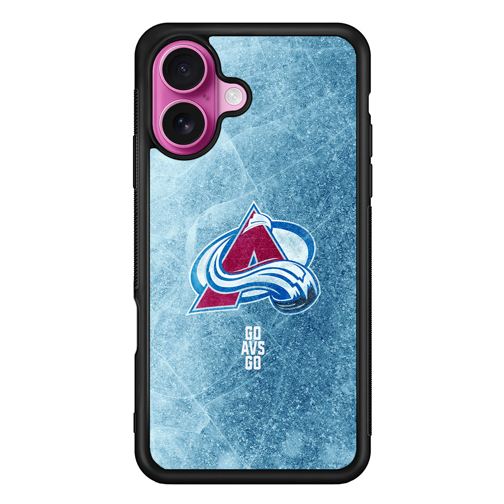 Colorado Avalanche Logo iPhone 17 Case | Slim Protective Rubber Phone Cover