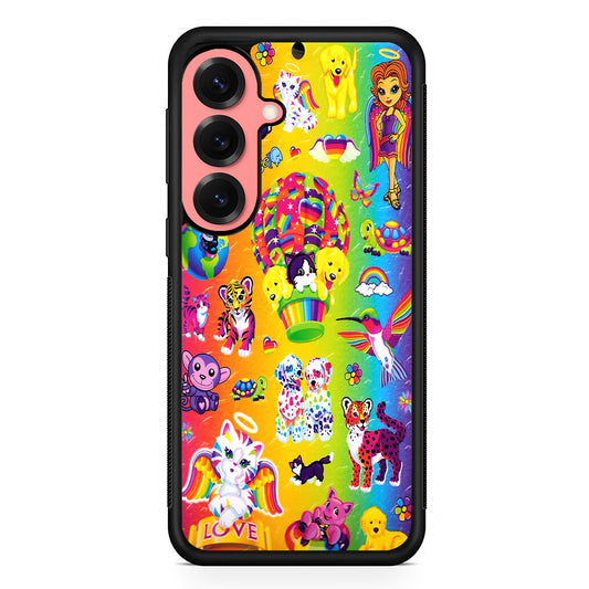 Cute Animal Cartoon Rainbow Pattern Samsung Galaxy S25 Case | Protective Case for Samsung Galaxy S25
