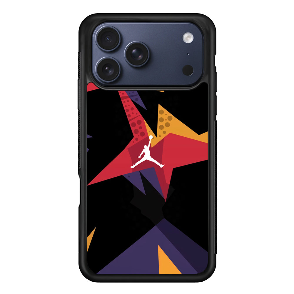 Air Jordan Silhouette of Footstep iPhone 17 Pro Max Case | Durable Rubber Case for iPhone 17 Pro Max