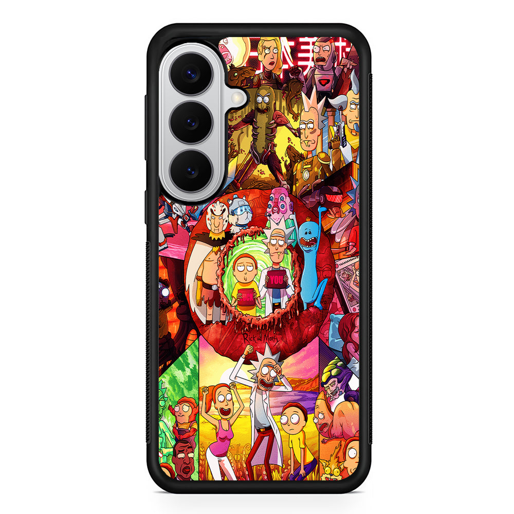 Rick and Morty Best Scene Samsung Galaxy S26 Case | Protective Rubber Cover