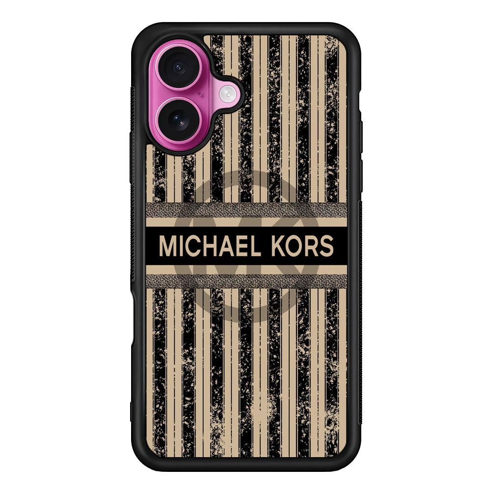 Michael Kors Luxury Art iPhone 17 Case | Slim Rubber Case for iPhone 17