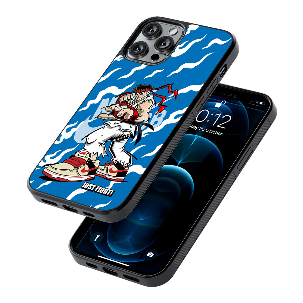Nike Just Do It and Fight It 2D Rubber Phone Case | Slim Protective Phone Case