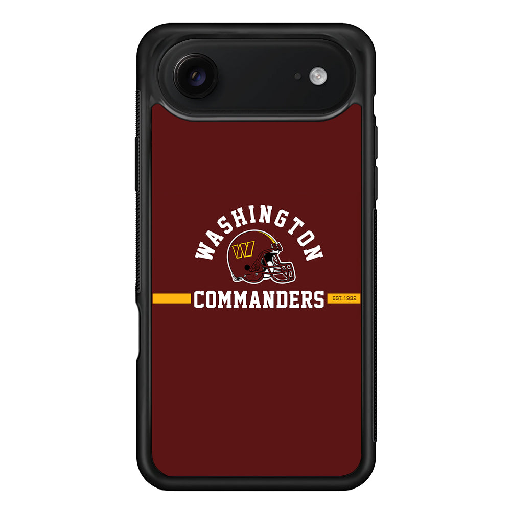 Washington Commanders Helmet iPhone 17 Air Case | Protective Case for iPhone 17 Air