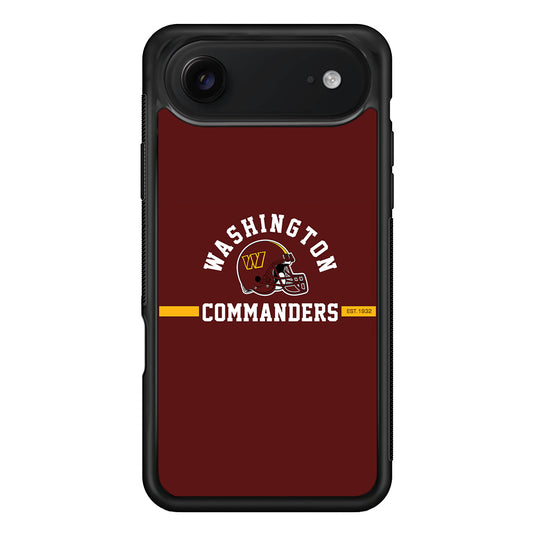 Washington Commanders Helmet iPhone 17 Air Case | Protective Case for iPhone 17 Air