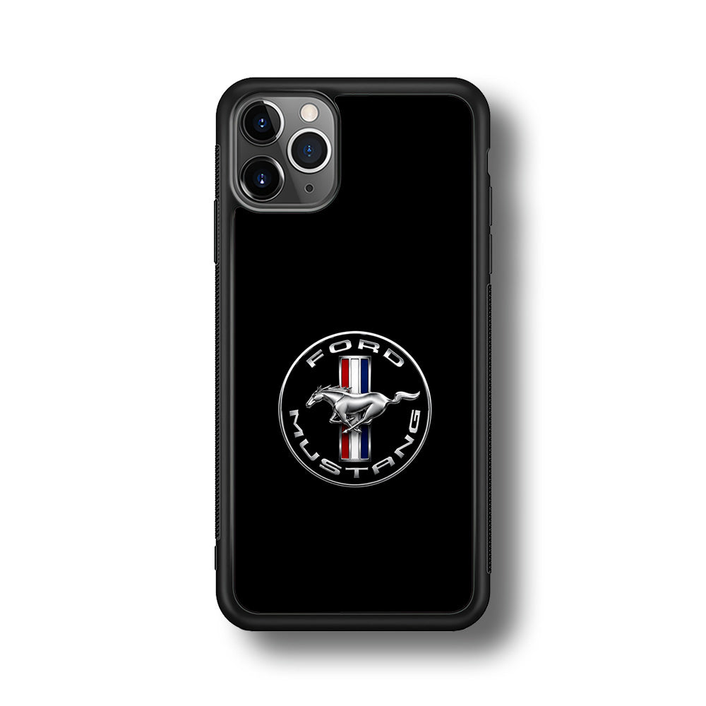 Ford Mustang Icon of Speed iPhone 11 Pro Case | Slim Rubber Case for iPhone 11 Pro