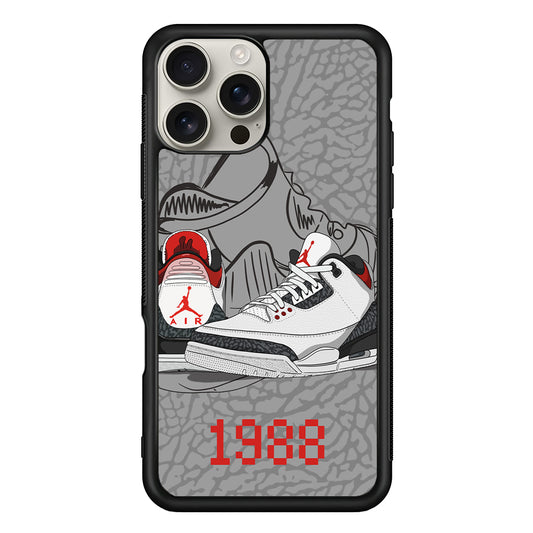 Air Jordan From The Past iPhone 16 Pro Max Case | Durable Everyday Protective Cover