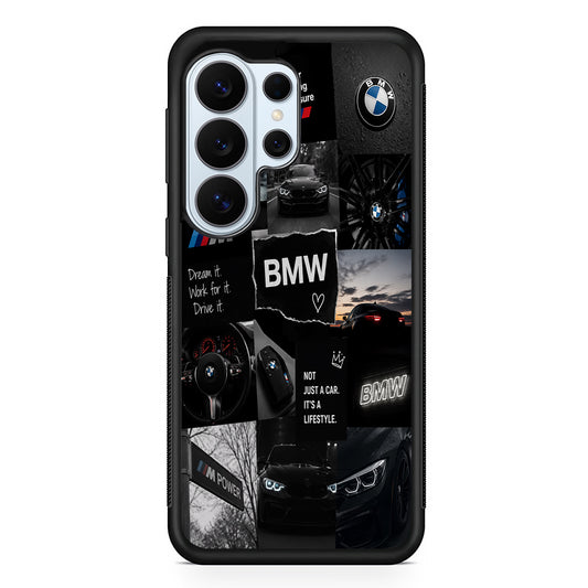 BMW M4 Cinematic Collage Samsung Galaxy S26 Ultra Case | Slim Rubber Case for Samsung Galaxy S26 Ultra
