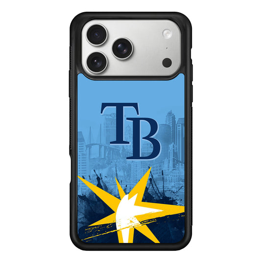 Tampa Bay Rays Logo iPhone 17 Pro Case | Slim Rubber Case for iPhone 17 Pro