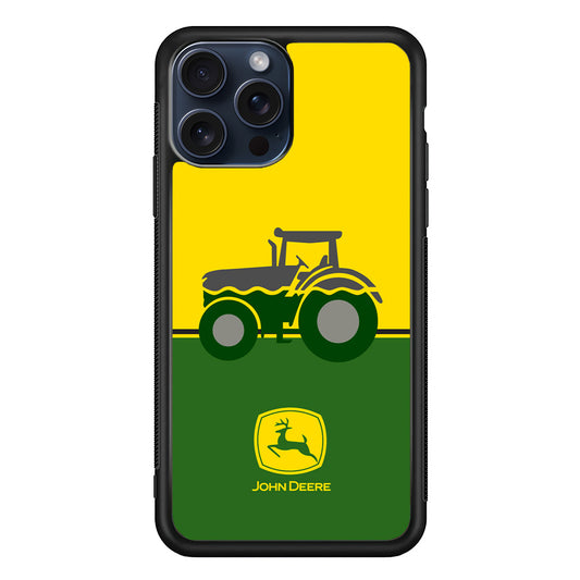 John Deere Yellow Sky iPhone 15 Pro Max Case | Slim Rubber Case for iPhone 15 Pro Max