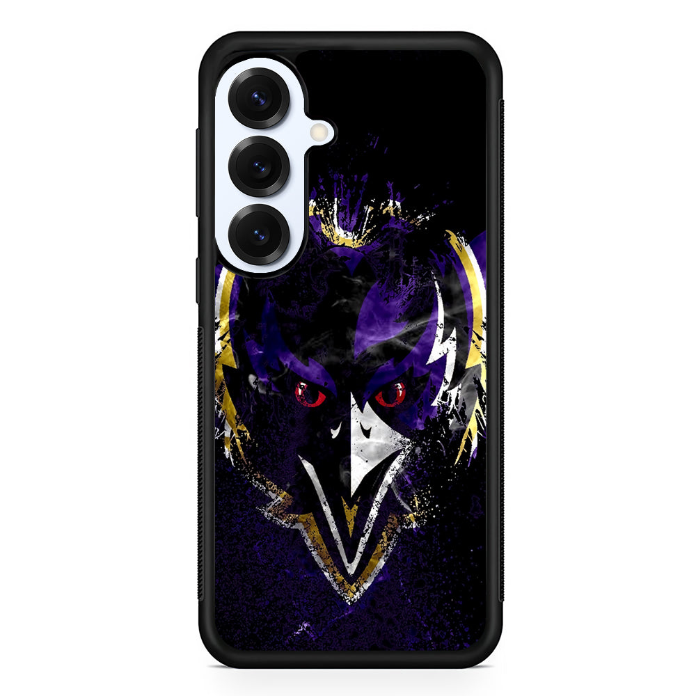 Baltimore Ravens Logo Samsung Galaxy S25 Plus Case | Slim Rubber Cover for Samsung Galaxy S25 Plus