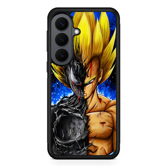 Venom X Vegeta Fusion Samsung Galaxy S26 Plus Case | Slim Rubber Case for Samsung Galaxy S26 Plus