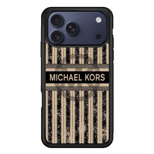 Michael Kors Luxury Art iPhone 17 Pro Max Case | Slim Rubber Case for iPhone 17 Pro Max