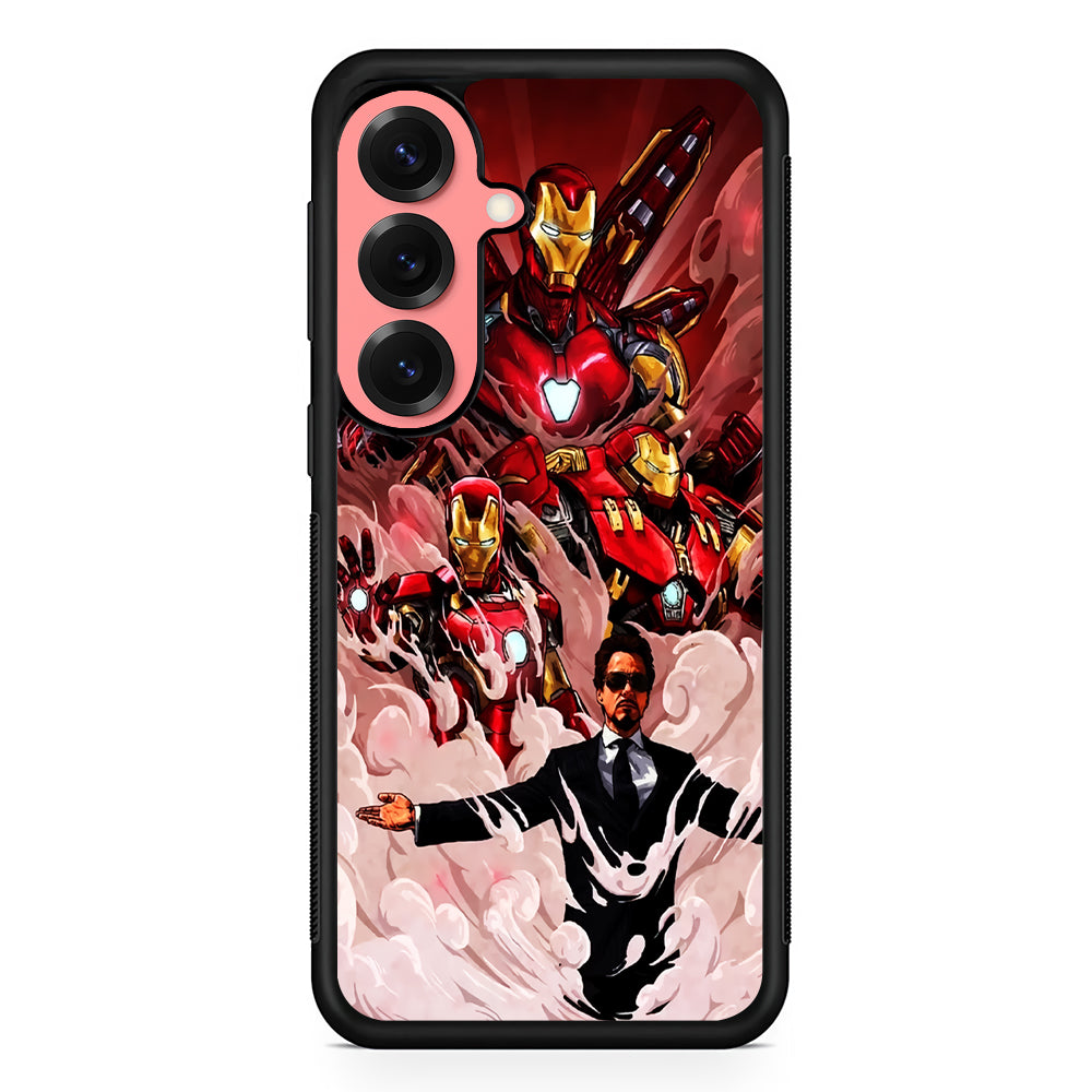 Legend Tony Stark Iron Man Samsung Galaxy S25 Case | Protective Case for Samsung Galaxy S25