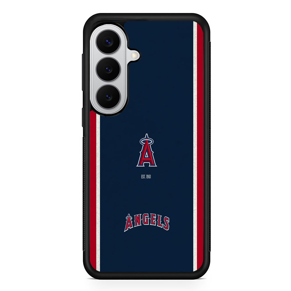 Los Angeles Angels Logo Samsung Galaxy S26 Case | Protective Rubber Cover