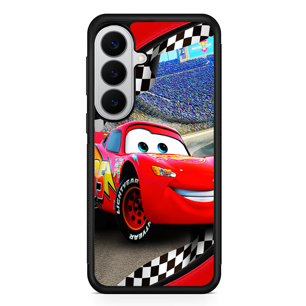 Lightning McQueen Pinata Samsung Galaxy S26 Case | Protective Rubber Cover