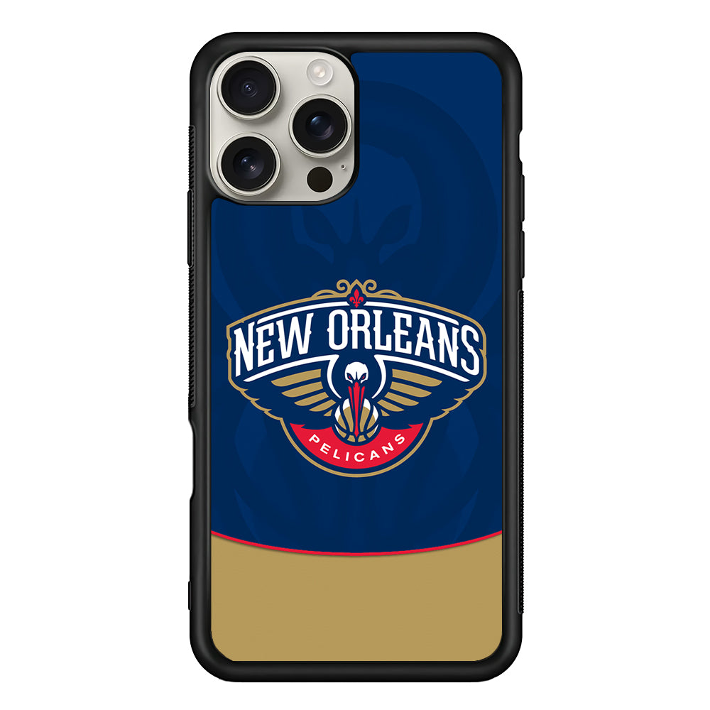 New Orleans Pelicans Logo iPhone 16 Pro Max Case | Stylish Protective Case for iPhone 16 Pro Max