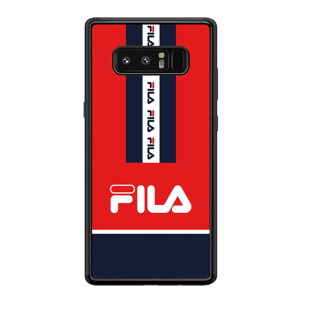 Fila Suit of Identity Samsung Galaxy Note 8 Case | Slim Rubber Case for Samsung Galaxy Note 8