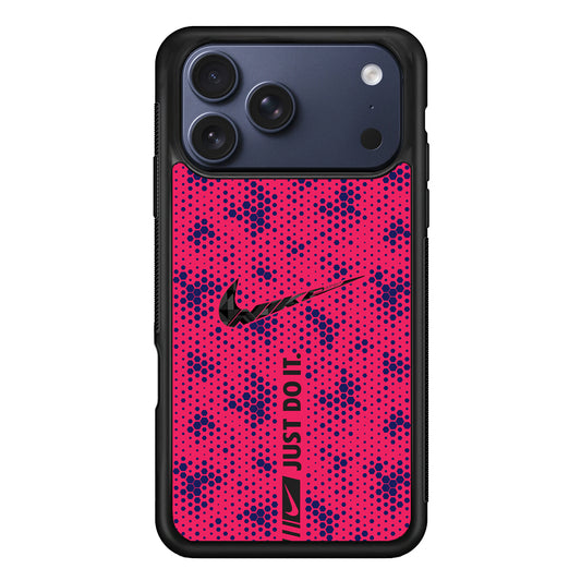 Nike Blue Honeycomb iPhone 17 Pro Max Case | Durable Rubber Case for iPhone 17 Pro Max