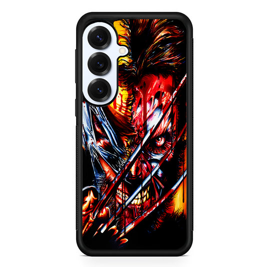 Wolverine Transformation Comic Samsung Galaxy S25 Plus Case | Slim Rubber Cover for Samsung Galaxy S25 Plus