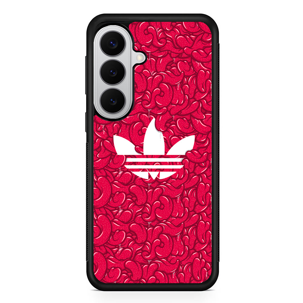 Adidas Red Tongue Samsung Galaxy S26 Case | Slim Samsung Galaxy S26 Rubber Case