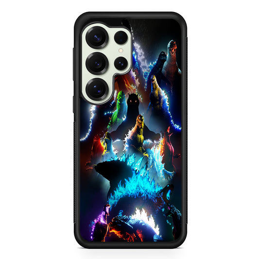 Godzilla Through The Years Samsung Galaxy S25 Ultra Case | Durable Rubber Case for Samsung Galaxy S25 Ultra
