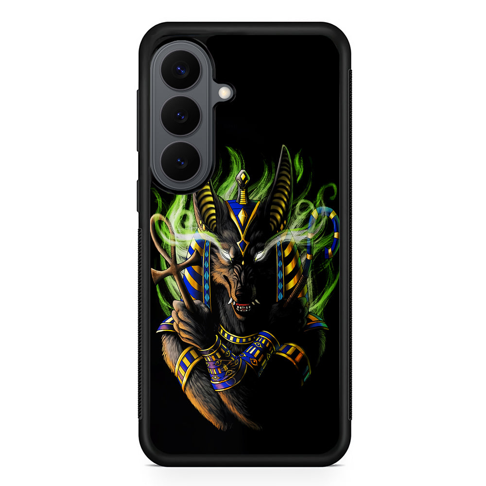 Anubis The God of The Dead Samsung Galaxy S26 Plus Case | Slim Rubber Case for Samsung Galaxy S26 Plus