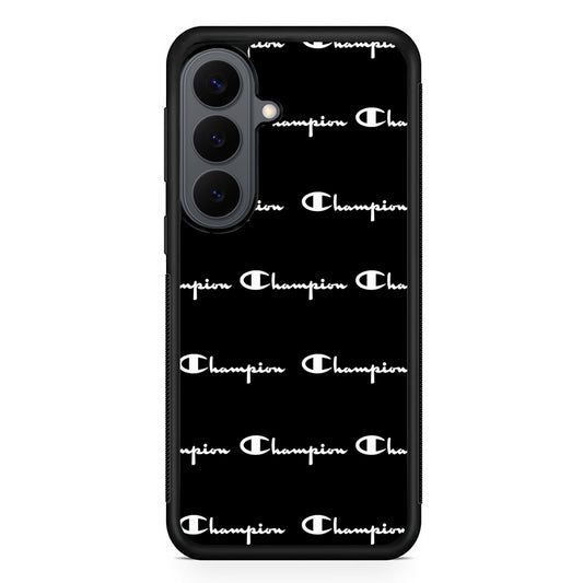 Champion Bland And White Samsung Galaxy S26 Plus Case | Slim Rubber Case for Samsung Galaxy S26 Plus