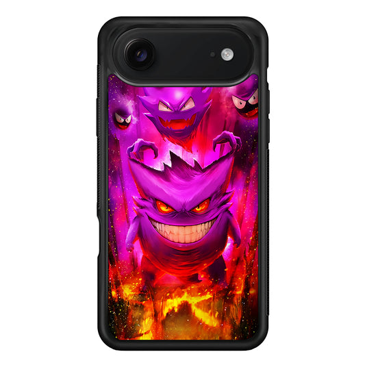 Pokemon Ghost Type Gengar iPhone 17 Air Case | Protective Case for iPhone 17 Air