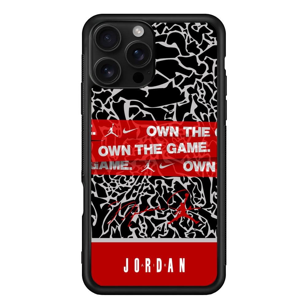 Air Jordan Element of The Game iPhone 16 Pro Case - Stylish Protective Cover for iPhone 16 Pro