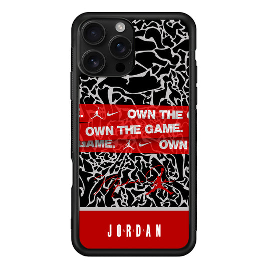 Air Jordan Element of The Game iPhone 16 Pro Case - Stylish Protective Cover for iPhone 16 Pro