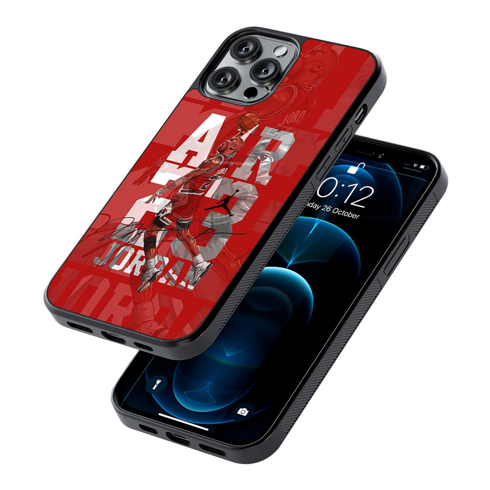 Air Jordan Silver Light 2D Rubber Phone Case | Slim Protective Phone Case